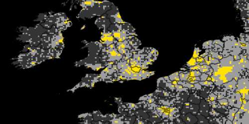 World GDP Density Map Series | Zhaoxu Sui's Portfolio of Maps